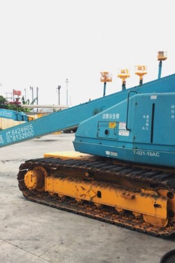 21m直臂履帶高空作業車